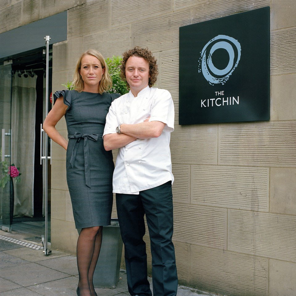  Tom Kitchin and wife Michaela run many successful restaurants together