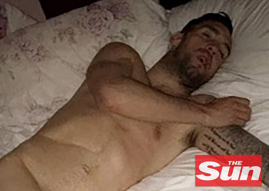  Love-rat Shane Duffy was caught cheating when pictures of him naked appeared on social media