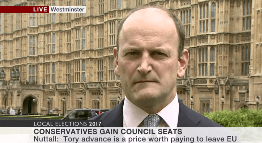  Douglas Carswell is encouraging Ukippers to vote Conservative