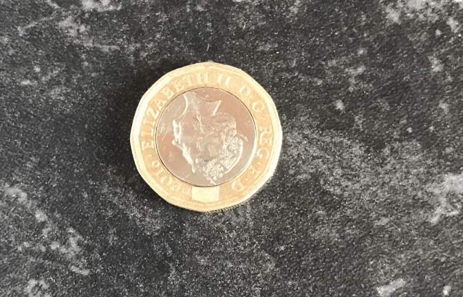 New pound coins with the Queen’s head upside down are selling for up to £100 on eBay