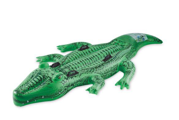  The £6.99 crocodile inflatable is suitable for ages three and above