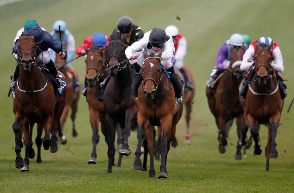  Marsha (centre) was last seen finishing third in the King's Stand at Royal Ascot