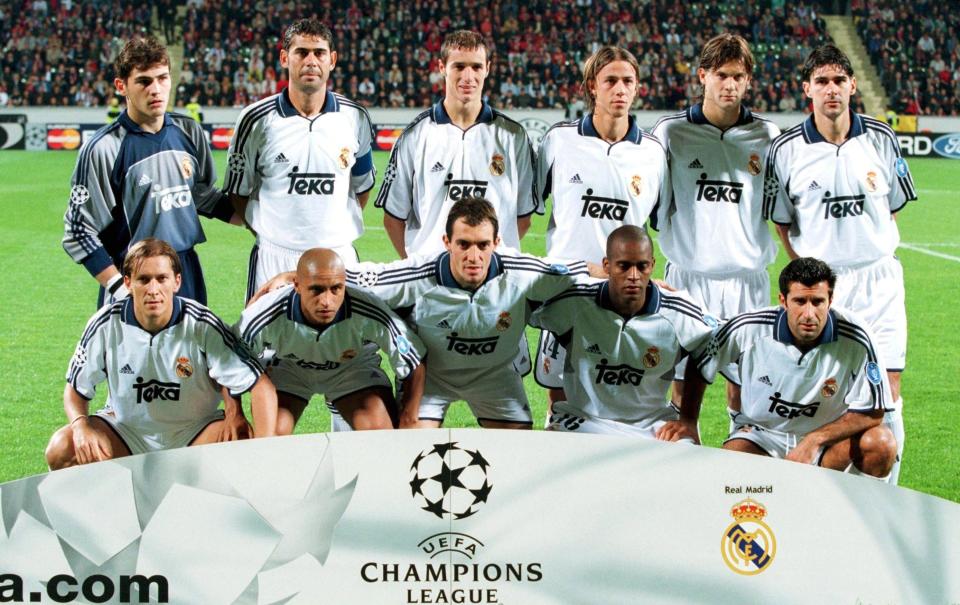 Real Madrid's incredible defence line up for a Champions League match