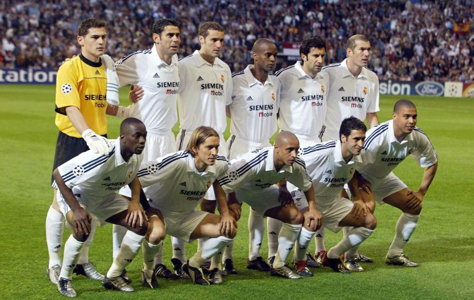 Real Madrid won two Champions League titles with incredible backline