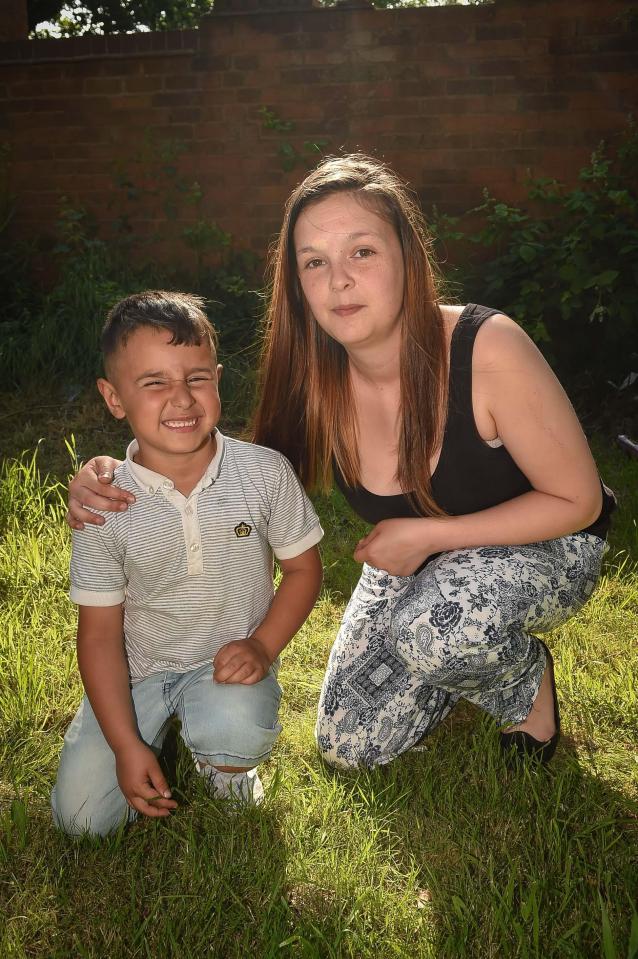  The youngster, along with his mum Charlene and dad Kaiser, will release 50 pink balloons in Shard End Park