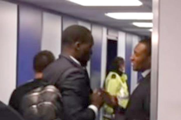  Romelu Lukaku has been spotted embracing Chelsea chief Michael Emenalo