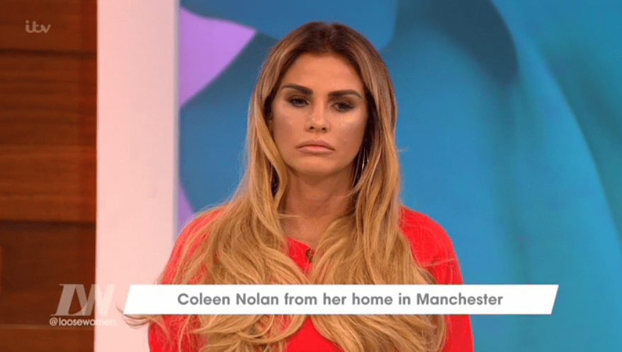  Katie spoke out about the horror attack during Loose Women today