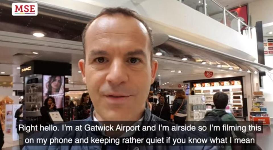  The MoneySavingExpert recorded a video explaining when you should and shouldn't show your boarding pass