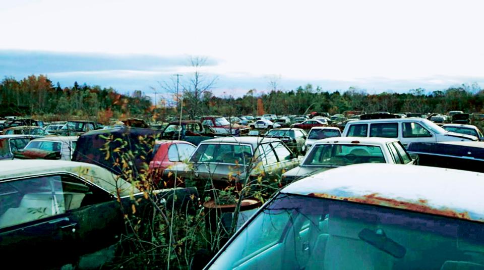  The scrapyard on Avery land where Teresa Halbach's car was found