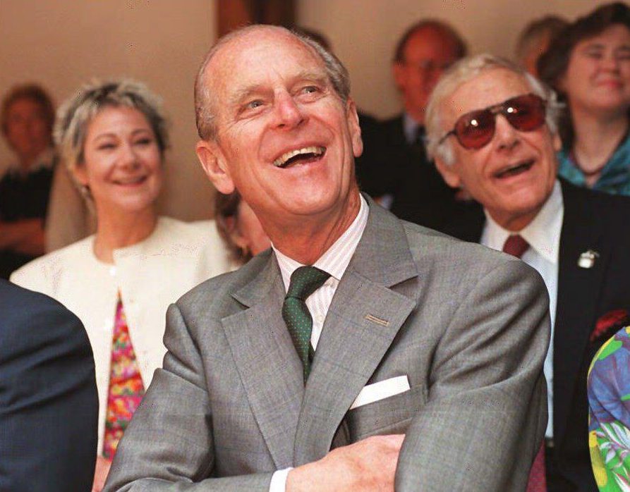  The PM led the thanks to Philip, pictured at the opening of the newly built Globe in 1997