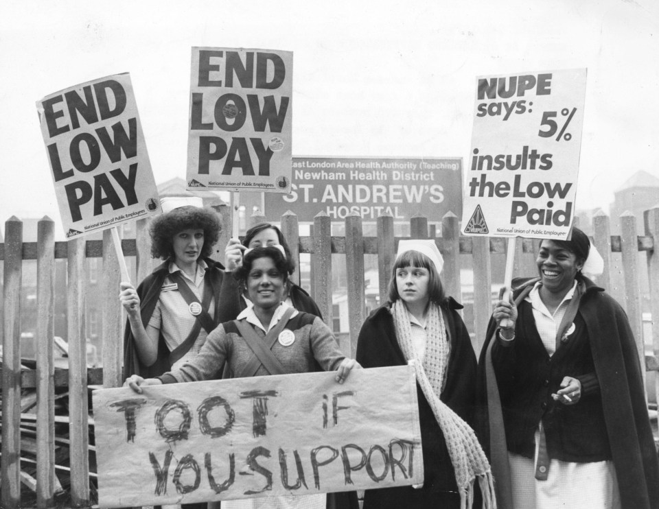 The Army was drafted in to cover hospitals affected by nurses’ strikes