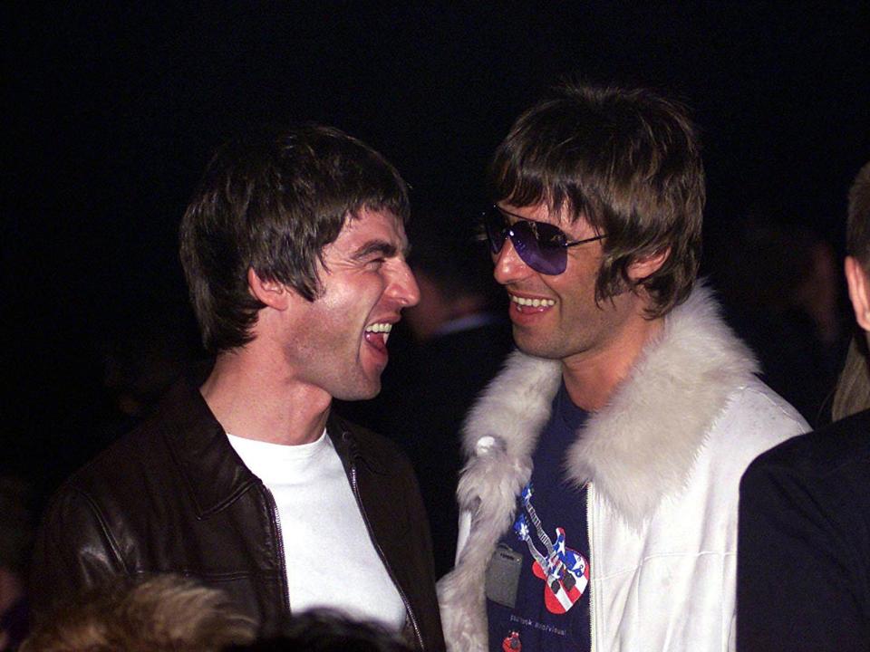  Liam and Noel pictured in happier times