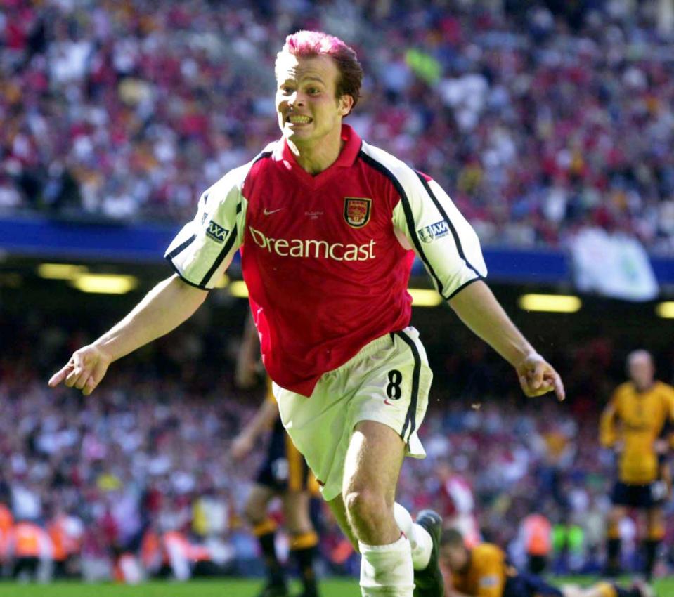  Freddie Ljungberg had given Arsenal the lead with 20 minutes left on the clock