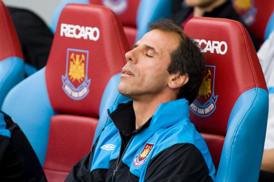  Gianfranco Zola failed to impress like fellow countrymen at West Ham