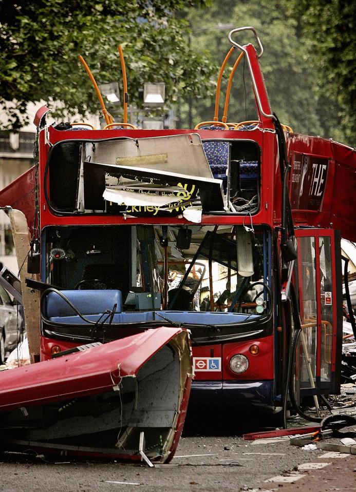  The tube and bus bombings left 52 people dead