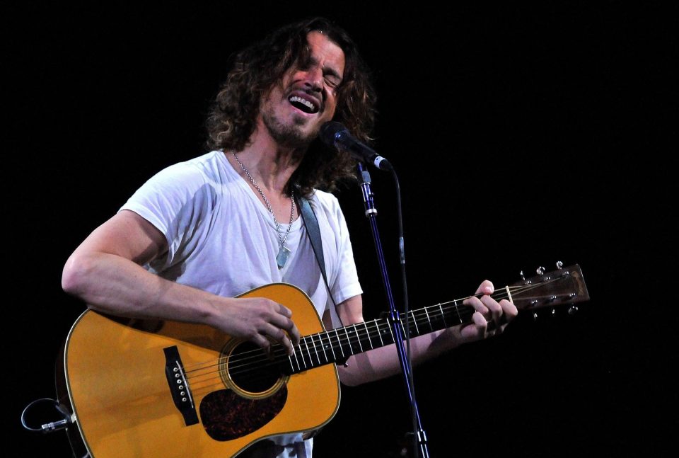  Rhythm guitarist and singer Chris Cornell was one of the leading frontmen in nineties music