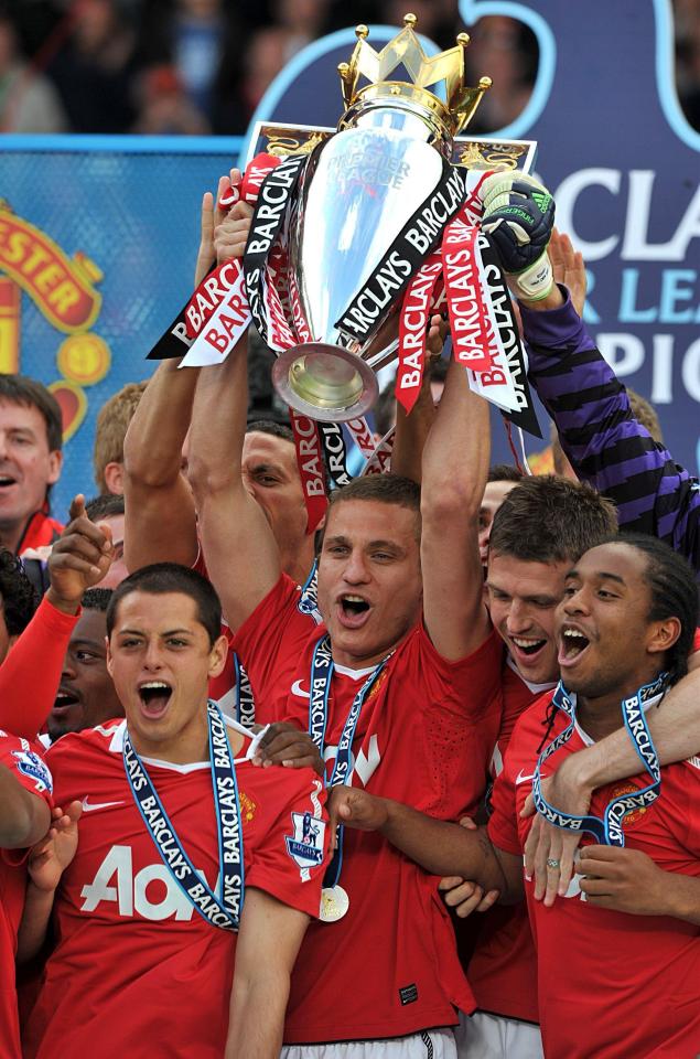  Nemanaja Vidic's first season as Manchester United captain was winning one