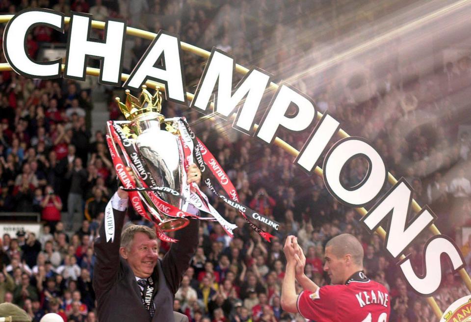  In 2001, Manchester United made history with third title in succession