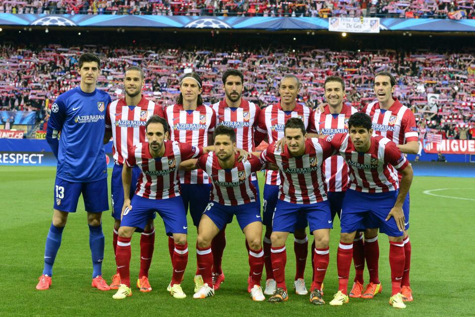 Diego Godin opened the scoring for Atletico Madrid in 2014 Champions League final