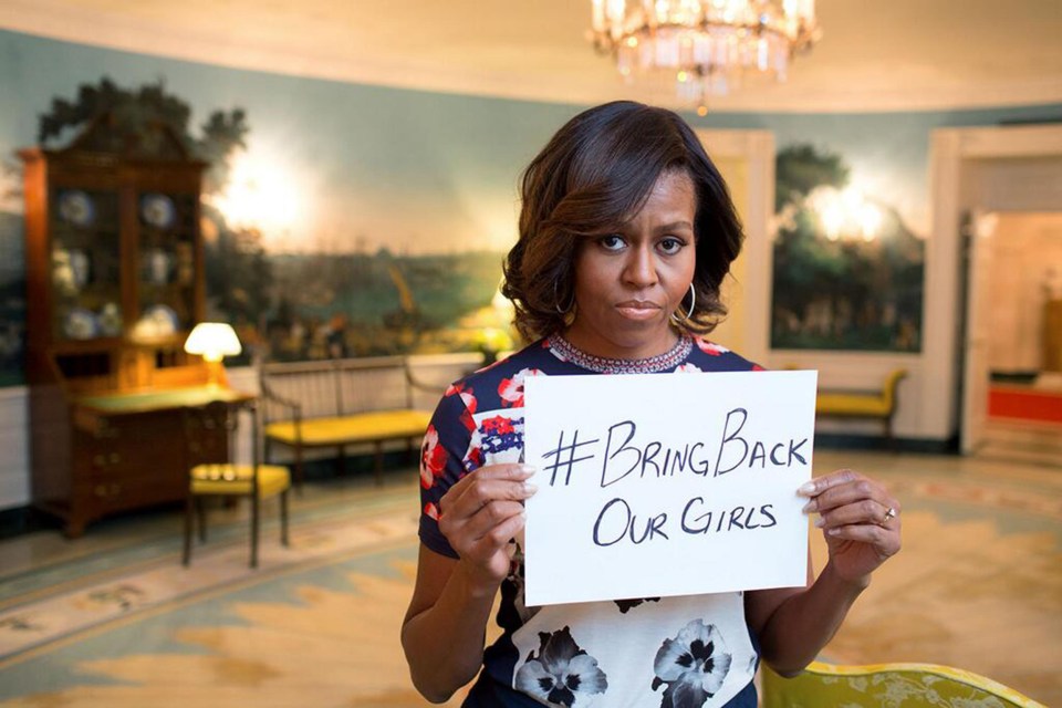 Michelle Obama supported the campaign