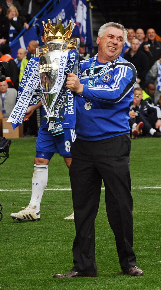  Carlo Ancelotti won a Premier League and FA Cup double in 2009-10