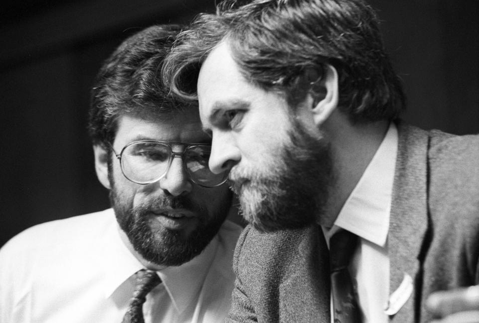  Gerry Adams and Jeremy Corbyn, who invited the Sinn Fein president to speak at a fringe meeting during Labour’s Conference in Brighton in 1989