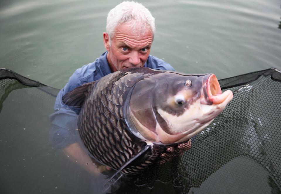  The Mekong river, where Jeremy hauled in this huge Siamese carp, has featured in several episodes of River Monsters