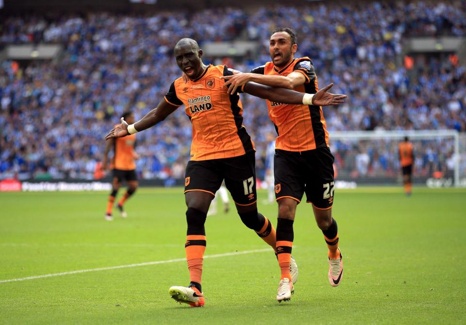  Mo Diame's goal at Wembley sent Hull to the Premier League