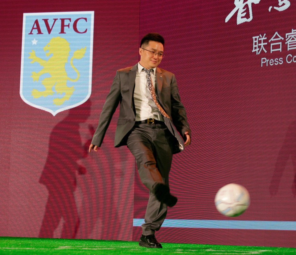 Villa fans have levelled little criticism at owner Xia