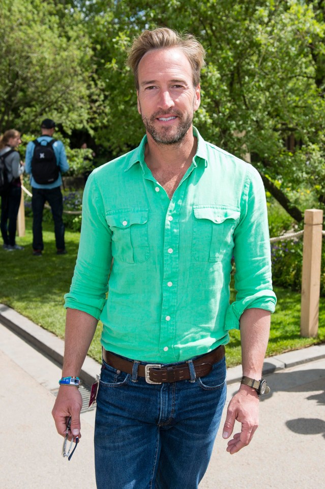 TV presenter Ben Fogle tweeted a snap of the 8ft-tall stone block 