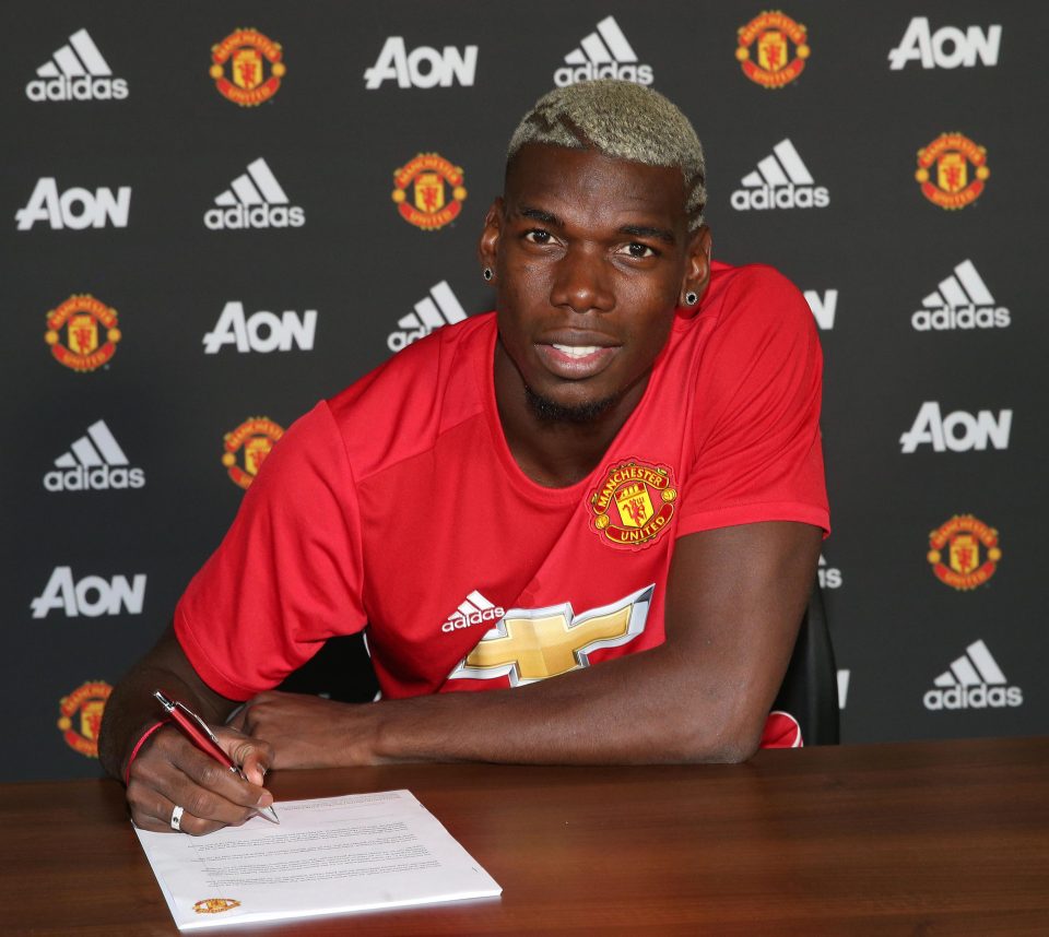  Paul Pogba signed for Man United last summer in a club record £89million move