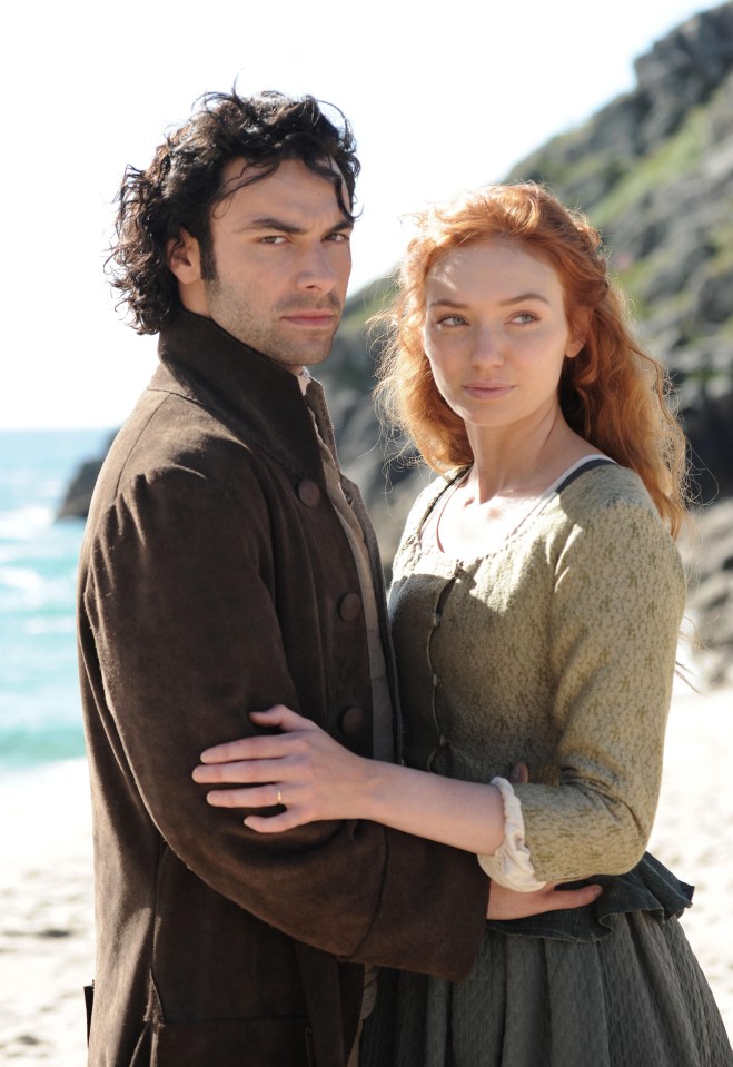 Aiden Turner has been stealing the limelight in Poldark