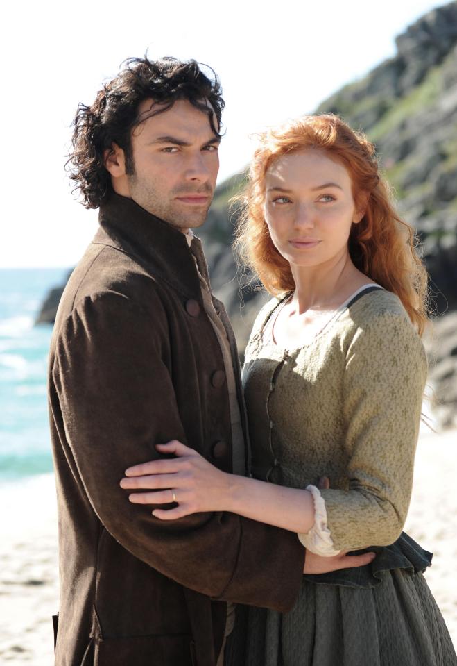  Aiden Turner has been stealing the limelight in Poldark