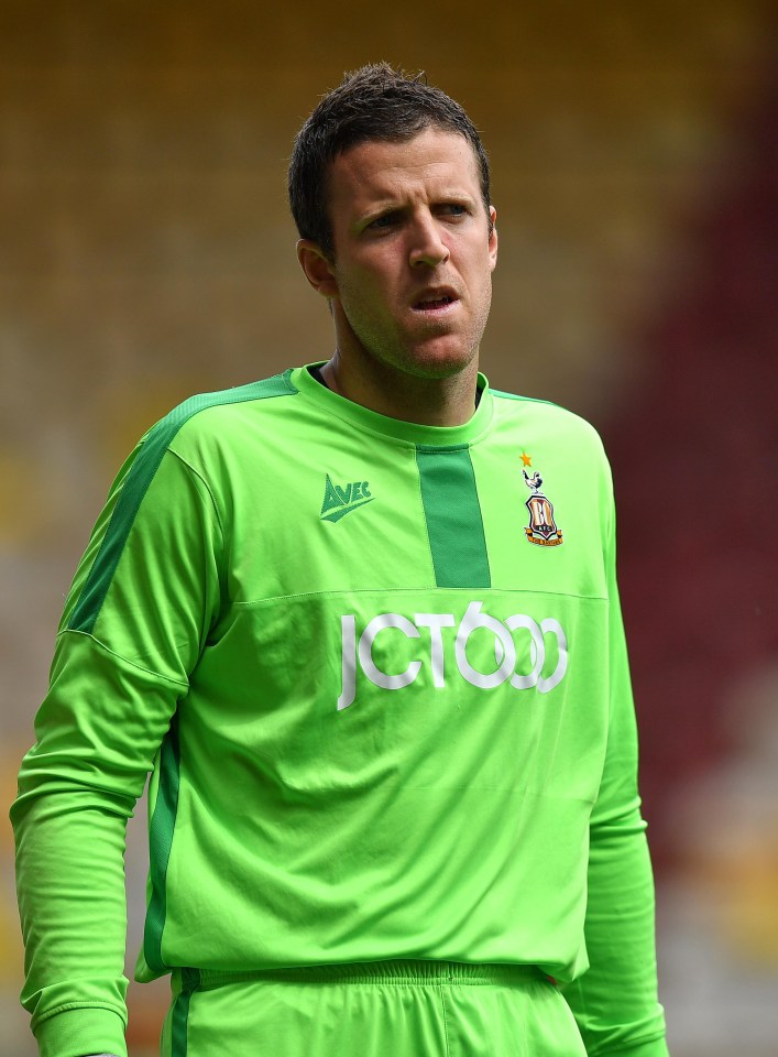 Colin Doyle has been on of Bradford's success stories of the season, with 18 shutouts in all competitions