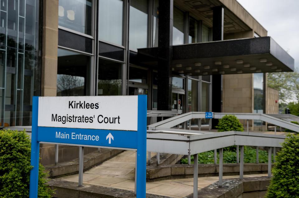  The woman, 34, escaped jail at Kirklees Magistrates’ Court, pictured