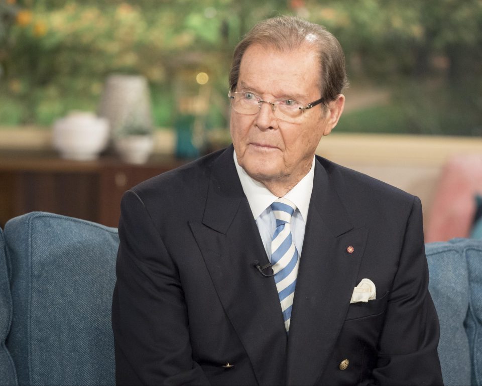  Roger Moore died aged 89 of cancer