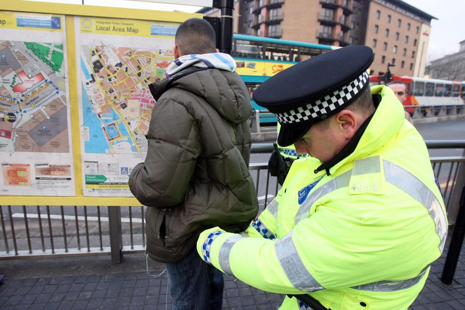  Powers on stop and search fell last year as well