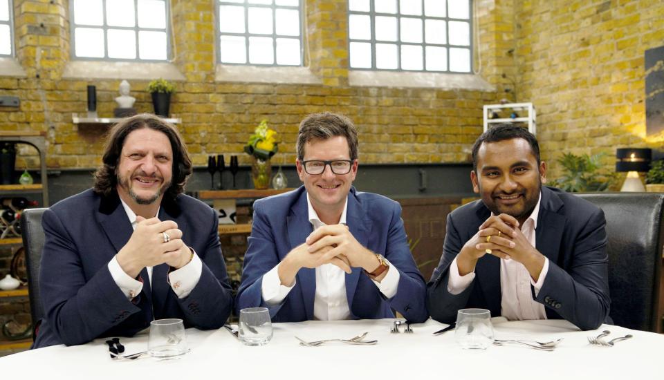  MasterChef critics Jay Rayner, William Sitwell and Amol Rajan