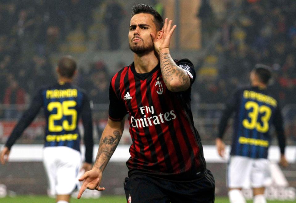  Suso has shown signs of real promise since swapping Liverpool for AC Milan