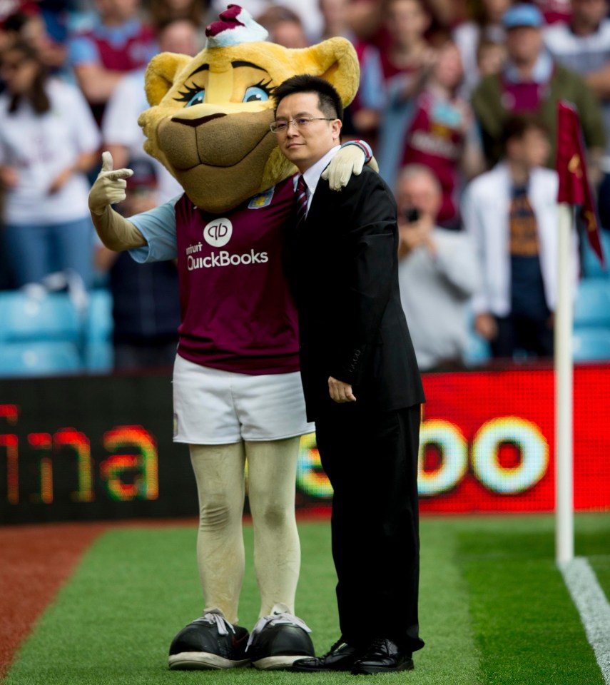 Tony Xia reckons Villa have barely reached a pass mark this season