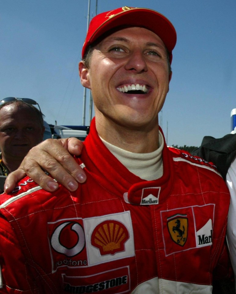 Michael Schumacher, pictured at the height of his career. His family were threatened unless they paid £700,000