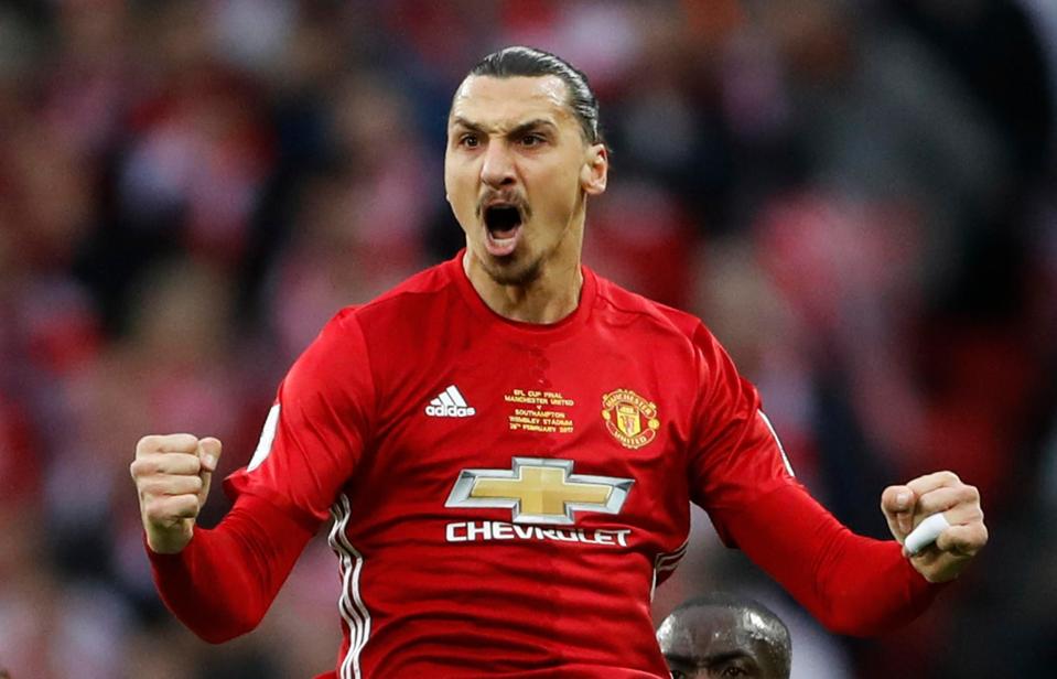  Zlatan Ibrahimovic netted 28 times in 46 appearances for United this season