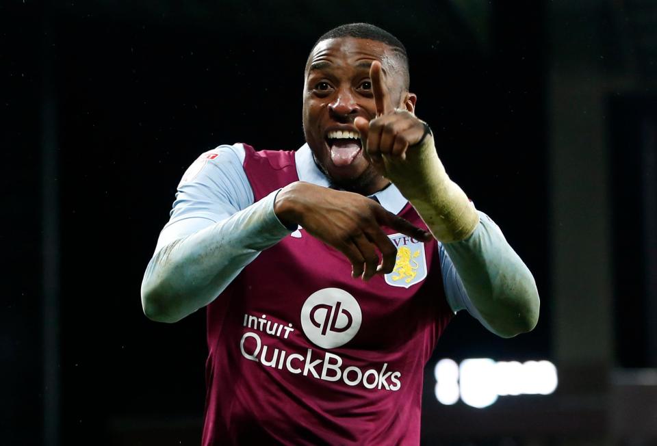  Villa striker Jonathan Kodjia has netted 19 times this season