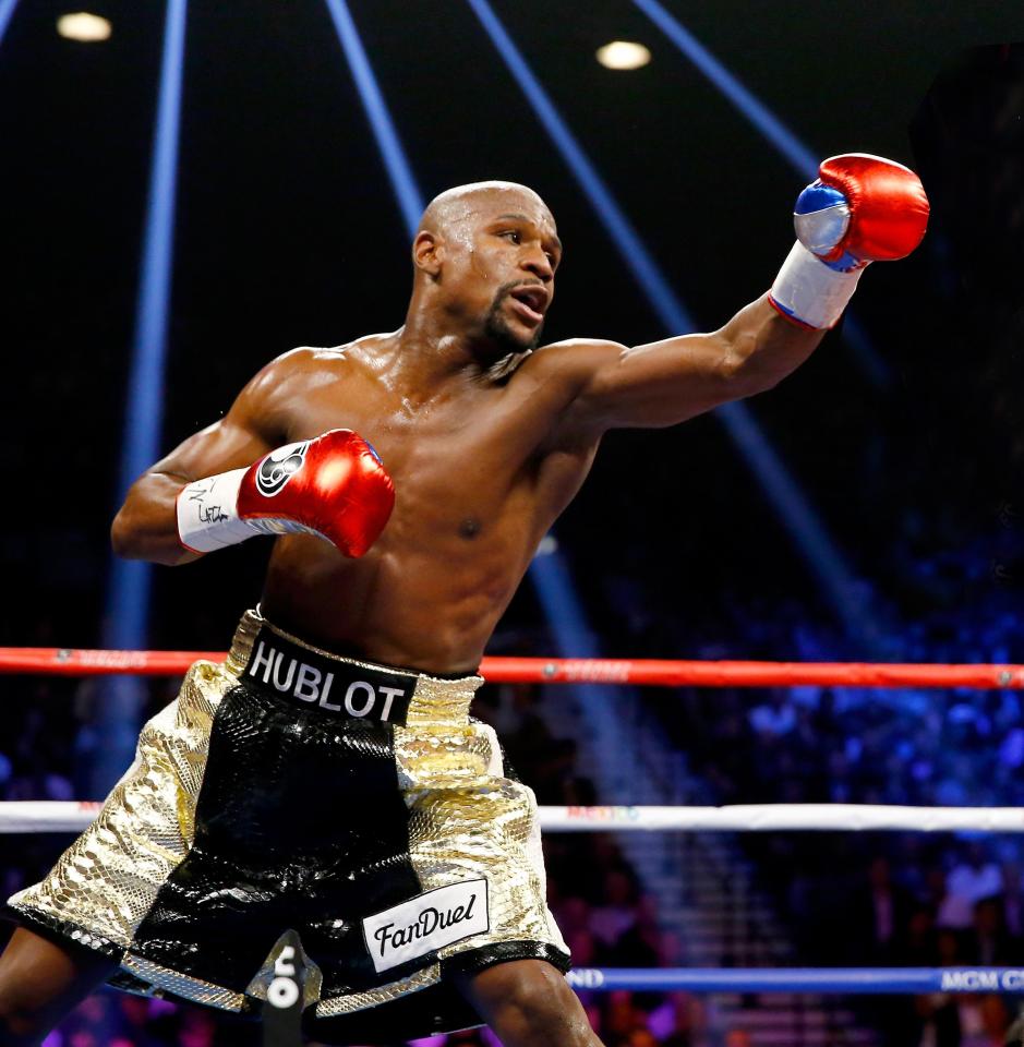  Mayweather is yet to pen his end of the agreement