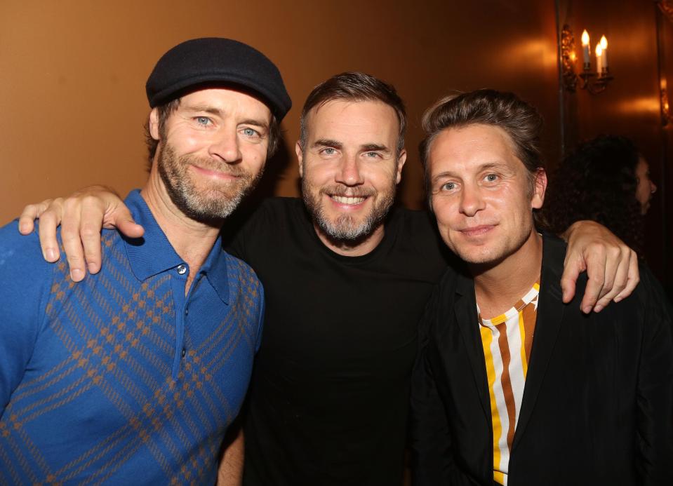  Take That members Howard Donald, Gary Barlow and Mark Owen will be playing