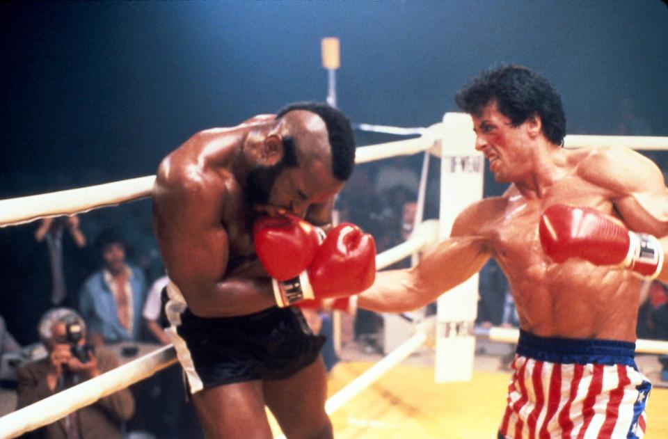  The former NBA star says his little pal loves the Rocky theme tune