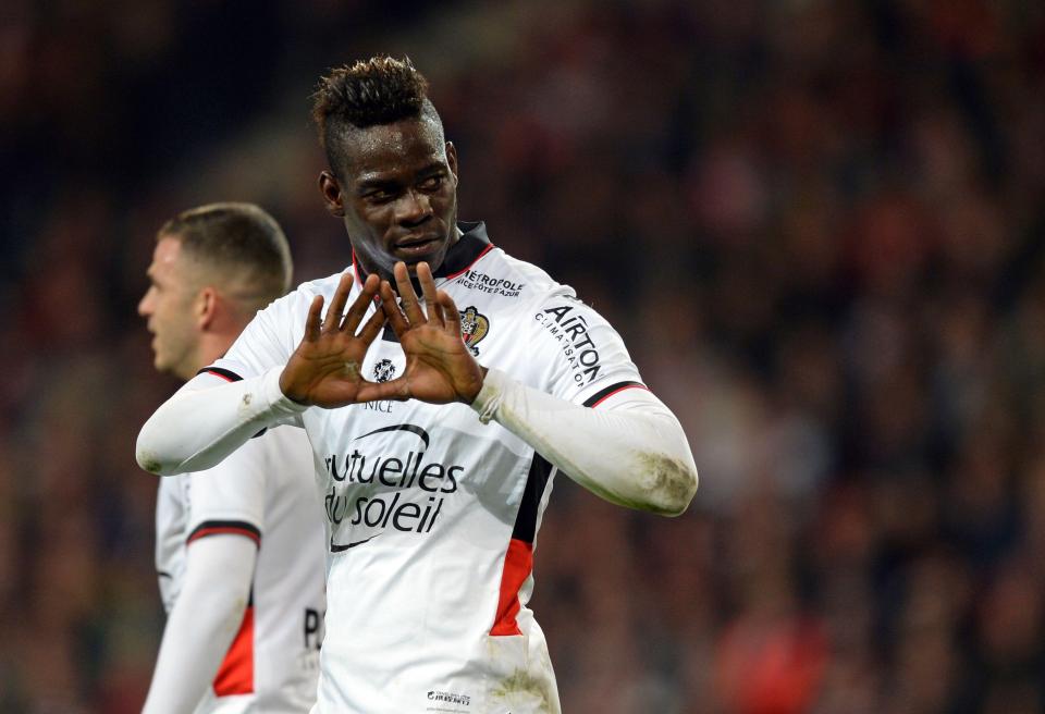  Mario Balotelli has revived his career at Nice last season