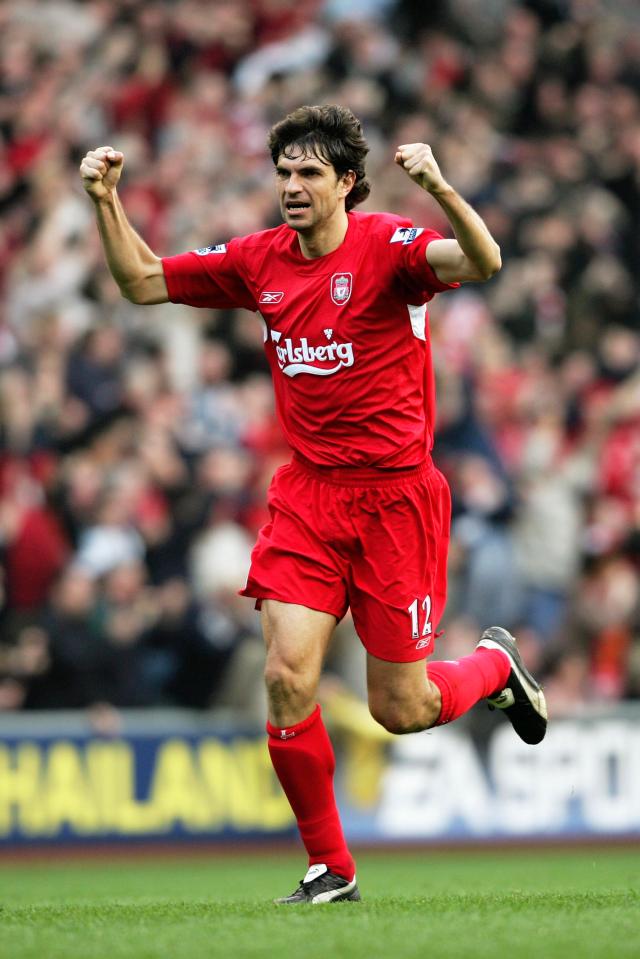  Pellegrino played for Liverpool before working as Rafa Benitez's No2