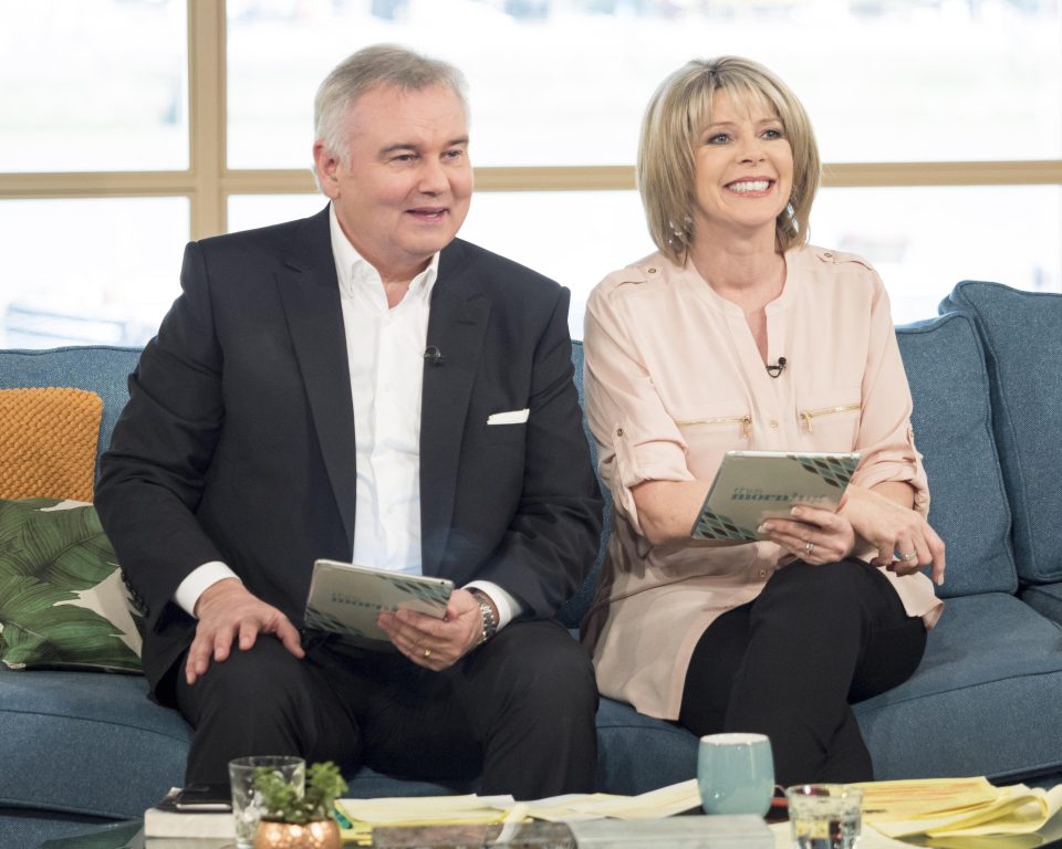  Ruth will be back on the This Morning sofa alongside husband Eamonn Holmes this Friday