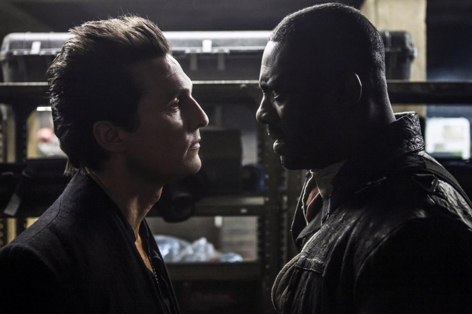 Idris Elba and Matthew McConaughey star in The Dark Tower